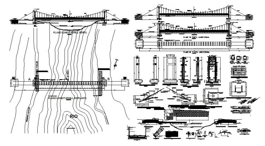 Bridge Blueprints With Dimensions Printable Covered Bridge Plans