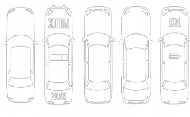 cars cad blocks
