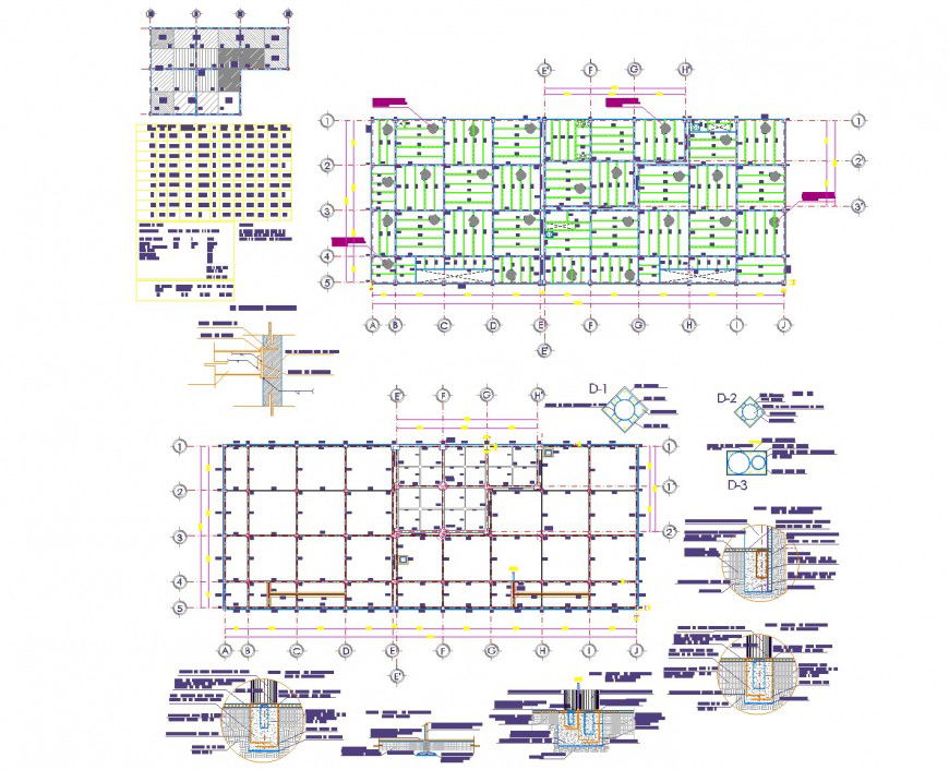 Commercial building layout plan