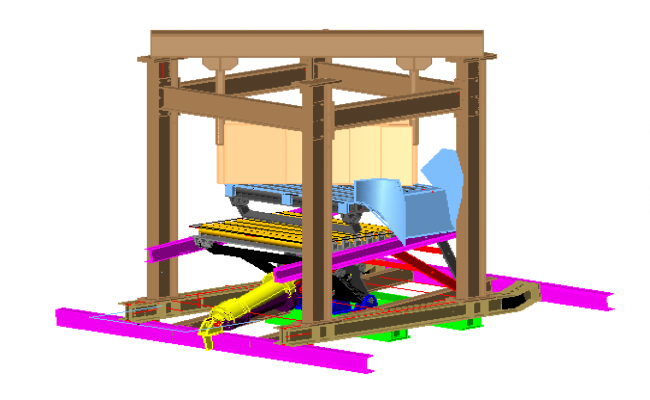 conveyor part design dwg file