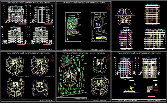 Modern Apartment CAD Drawings Download in DWG Format for Design