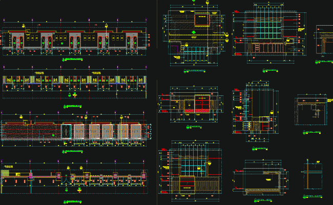 Hotel Detailed AutoCAD File with Complete 2D Architectural Drawings