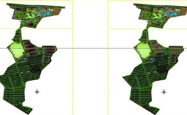Town planning master plan