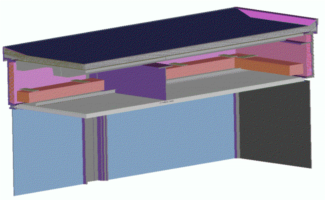 3D Ceiling Design CAD Drawing Available for Architectural Use