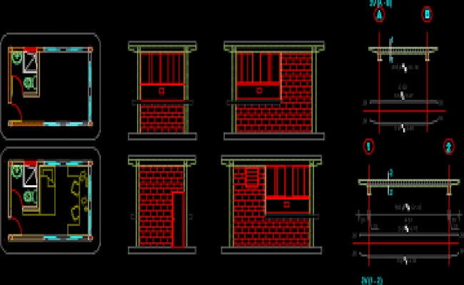 Hall architecture detail