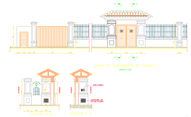 Stylish Cover Design for Entrance File with an Elegant Layout