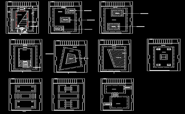 Ceiling Design AutoCAD 2D DWG for Interior and Architectural Layouts