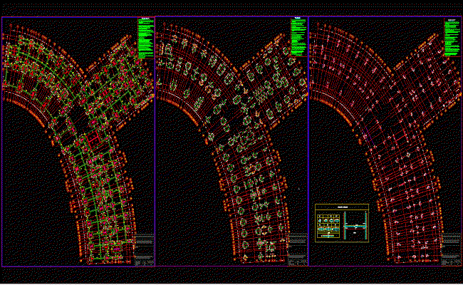 Hotel Layout Plan AutoCAD File in DWG Format for Architecture Design