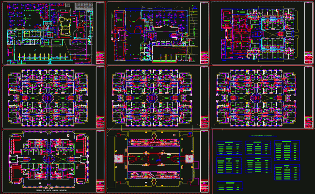 Three Star Hotel CAD for Architectural and Interior Design Layouts