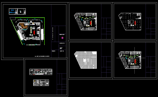 Shopping mall design cad drawing is given in this cad file. Download this cad file now.