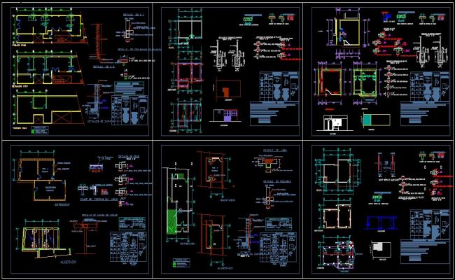 House Design AutoCAD File with Complete 2D Architectural Floor Drawing