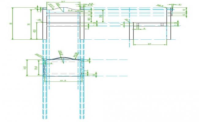 Kitchen Chair DWG Block for Interior Furniture Drafting
