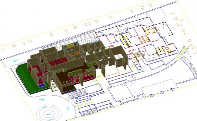 Floor Layout DWG File for CAD and Architectural Design Projects