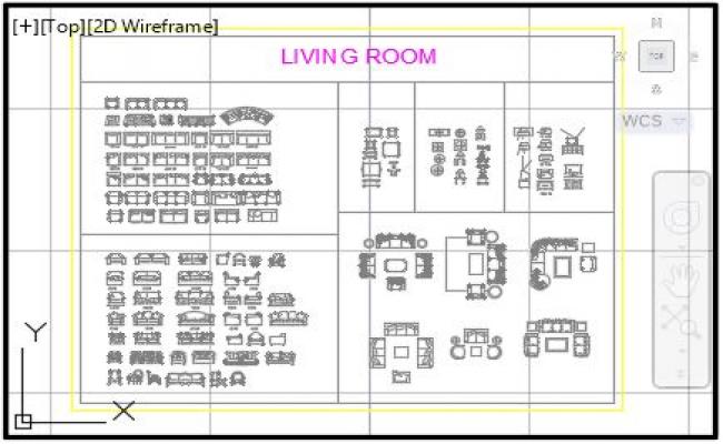 Furniture CAD Drawings for Precise Interior Layouts
