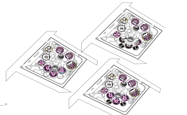 institutional plan, college of architecture, fashion design, hotel management.