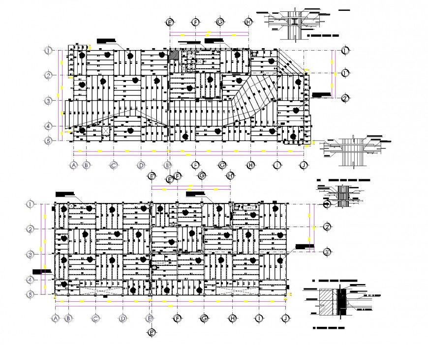 Office plan dwg file