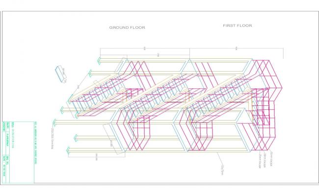 stainless steel stair case