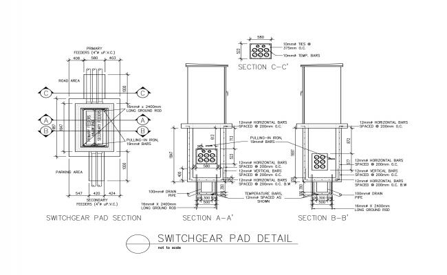 switchgear pad detail