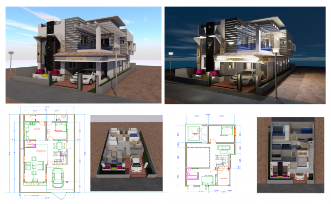 villa house (30'X57')