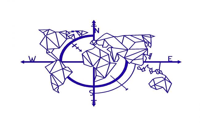 world map metal wall art