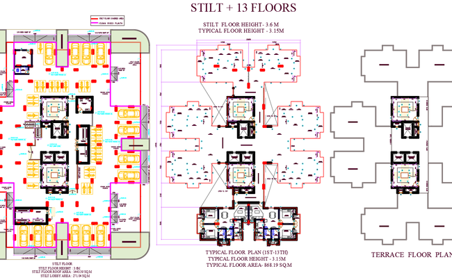 Apartment Architecture Layout-AutoCAD DWG File