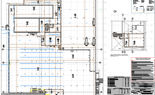 Industrial CAD Plan-Meat Plant DWG Drawing