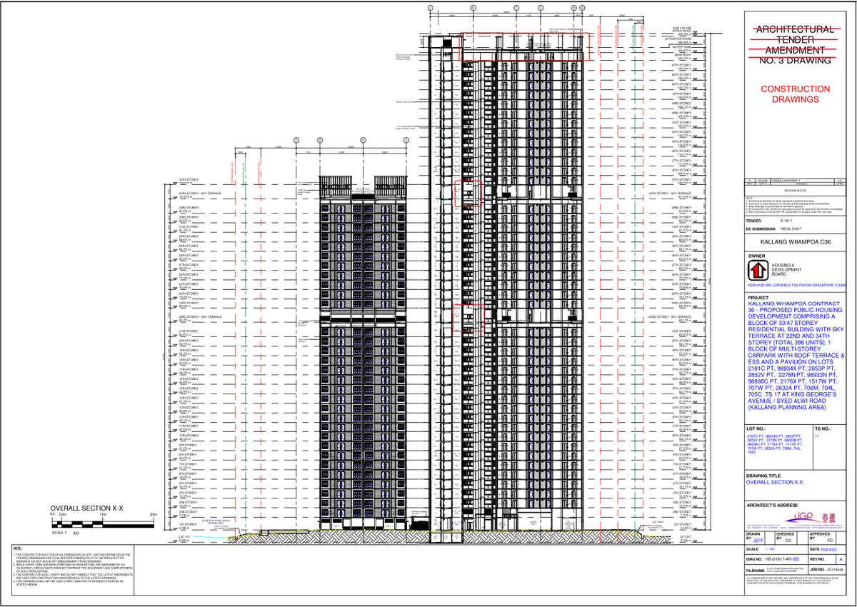 Modern Commercial Building AutoCAD DWG Layout with Floor Plans