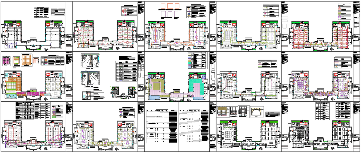 Modern Café Interior Design With 9500 Sqft Layout and Details