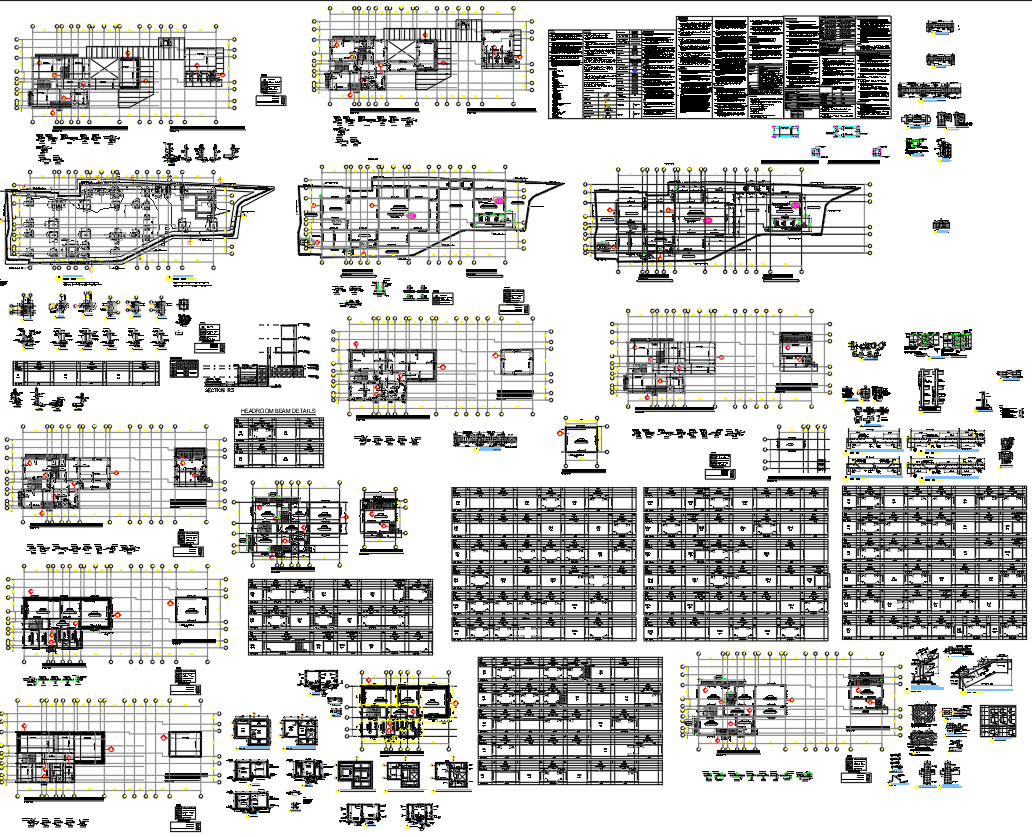 Structural Slab and Beam Reinforcement Layouts with Levels in DWG File