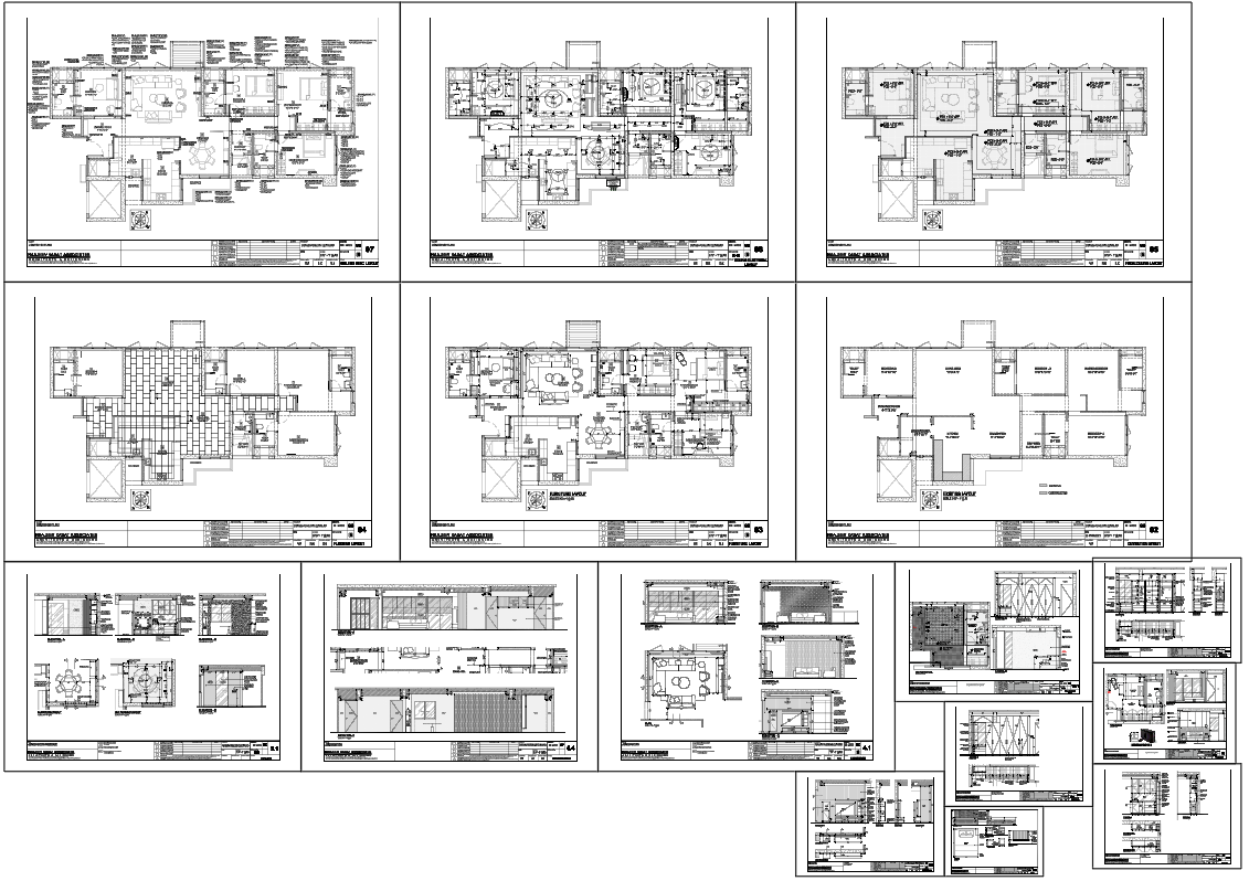 Complete Floor Plans and Elevations for Residential Design fiels
