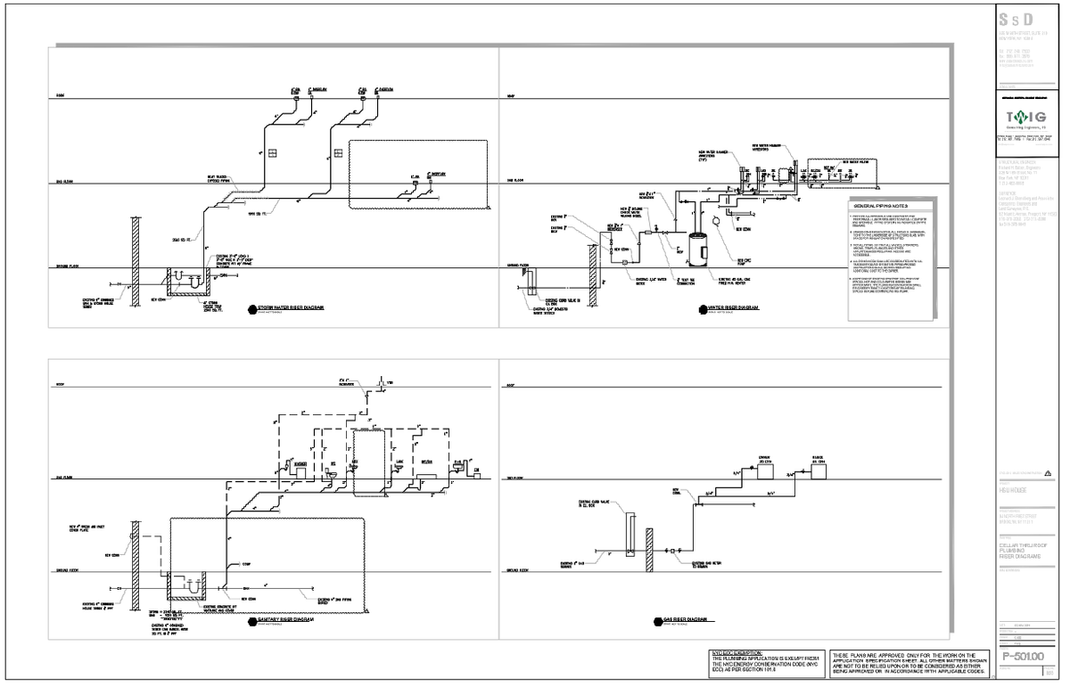 Block Plumbing Layout Plumbing Layout and Specifications for Building Systems