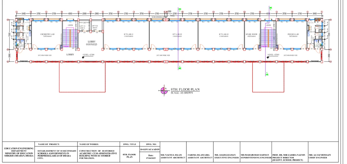 Establishment Of 10 Secondary Schools Government 8th Floor Plan