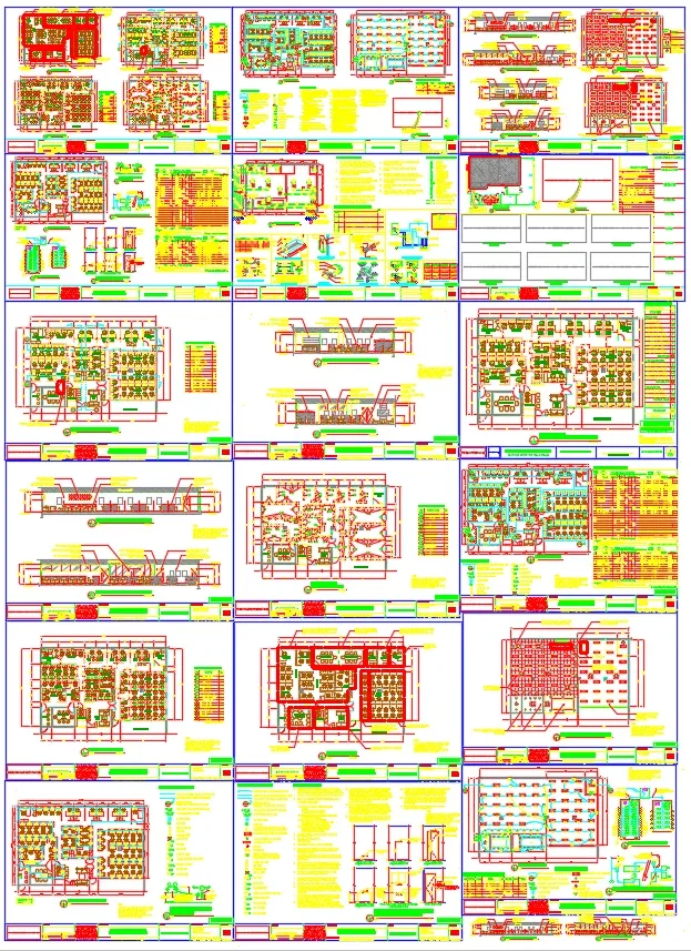Modern Office Interior Layout AutoCAD DWG Electrical Designs
