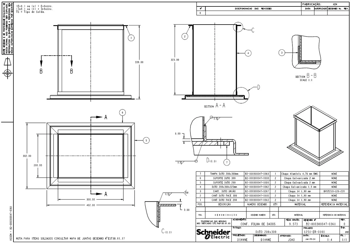 5030mm Composite Panel and 2620mm Roof Profile Fabrication CAD Drawing
