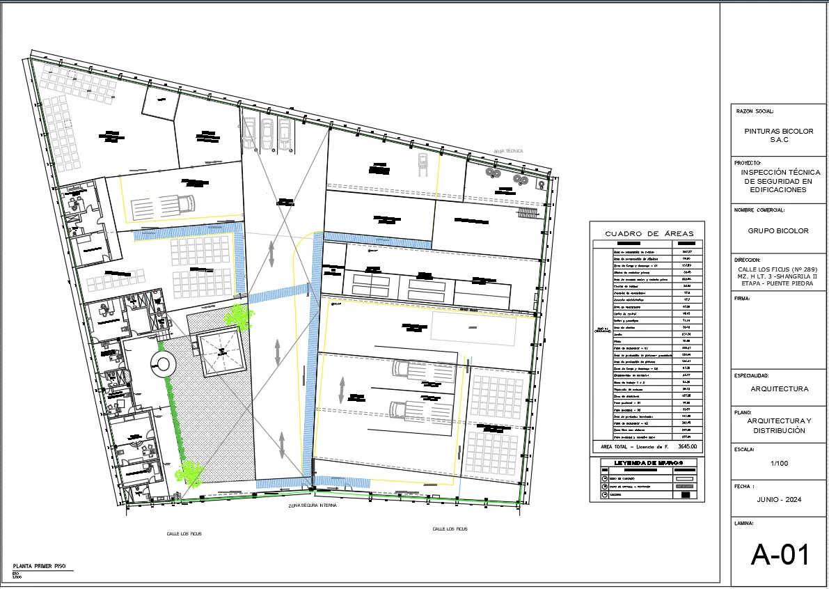 Industrial Production Facility Layout Plan Drawing For Factory Design