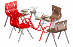 3d Dining Table