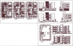 4levels house dwg