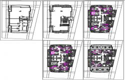 Apartment plan dwg