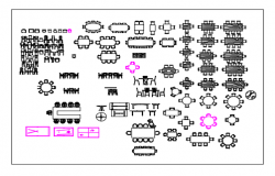 BLOCKS OF FURNITURE FOR INTERIOR DWG FILE