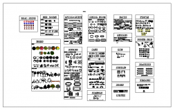 Blocks for interiors dwg file 