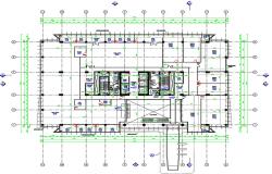 Building Layout Plan autocad file
