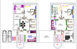 Bungalow Design And Elevation dwg file