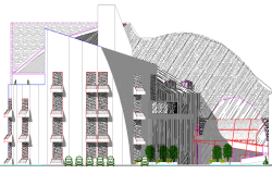 Architecture Civil Center plan