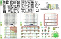 Civil Defence Construction plan for Building Design