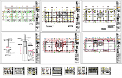 Commercial Building Project Detail dwg file