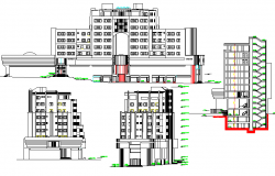 Dubai Hotel Project dwg file