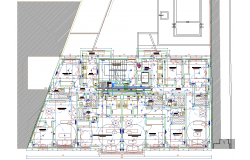 Electrical Layout plan for Building Project