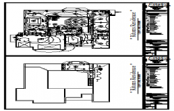 Electrical layout design drawing of housing design drawing