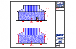 Elevation Detail With roof Design