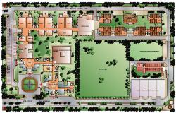 Engineering University Project detail dwg file